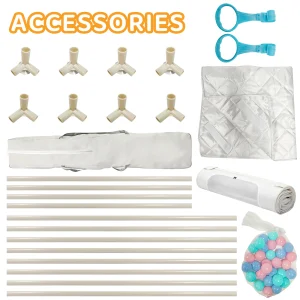 47x47 Inch Baby Playpen with Padding - Thumbnail Image 5