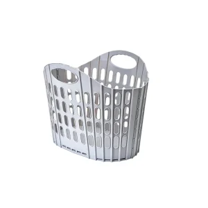 Plastic Laundry Basket with Handles
