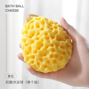 Soft Mesh Shower Sponge Ball - Thumbnail Image 3