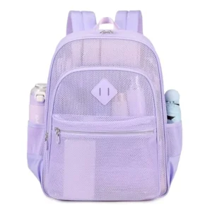 Heavy Duty Mesh Backpack for School & Travel - Thumbnail Image 4