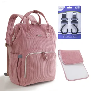 Mommy Diaper Backpack with Baby Organizer - Thumbnail Image 8