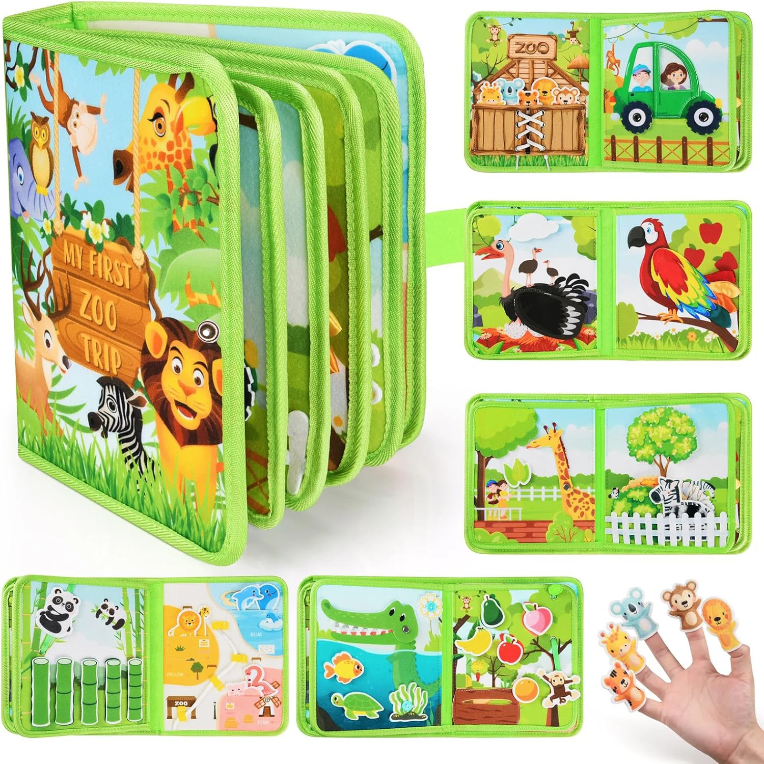 Kids Educational Felt Learning Board - Image 1