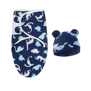 Soft Cotton Baby Swaddle Wrap for Newborns - Thumbnail Image 3