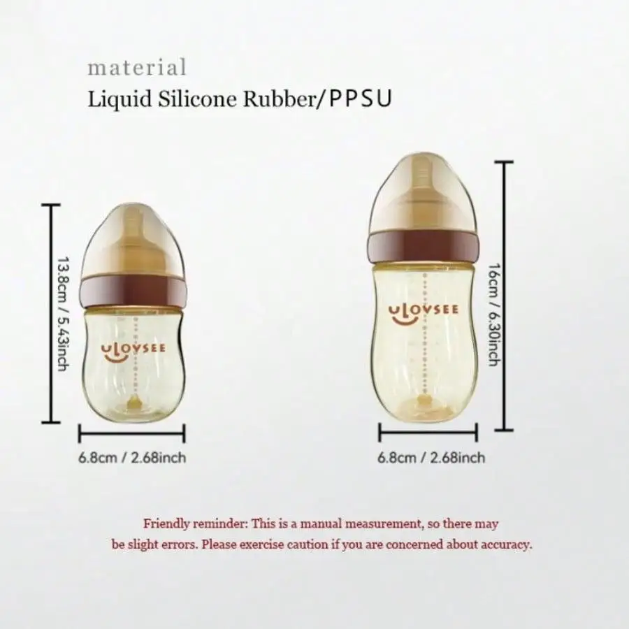 PPSU Baby Bottle Wide Neck 240ml/160ml - Image 3