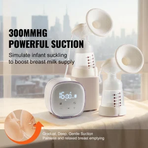 Portable Electric Breast Pump with LED Display - Thumbnail Image 4
