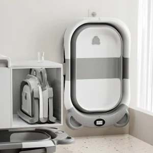 Portable Foldable Baby Bathtub 0-36 Months - Thumbnail Image 4