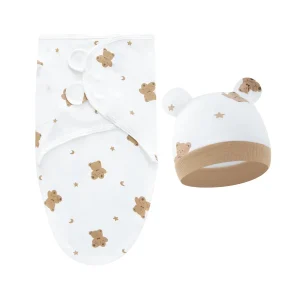 Soft Cotton Baby Swaddle Wrap for Newborns - Thumbnail Image 2