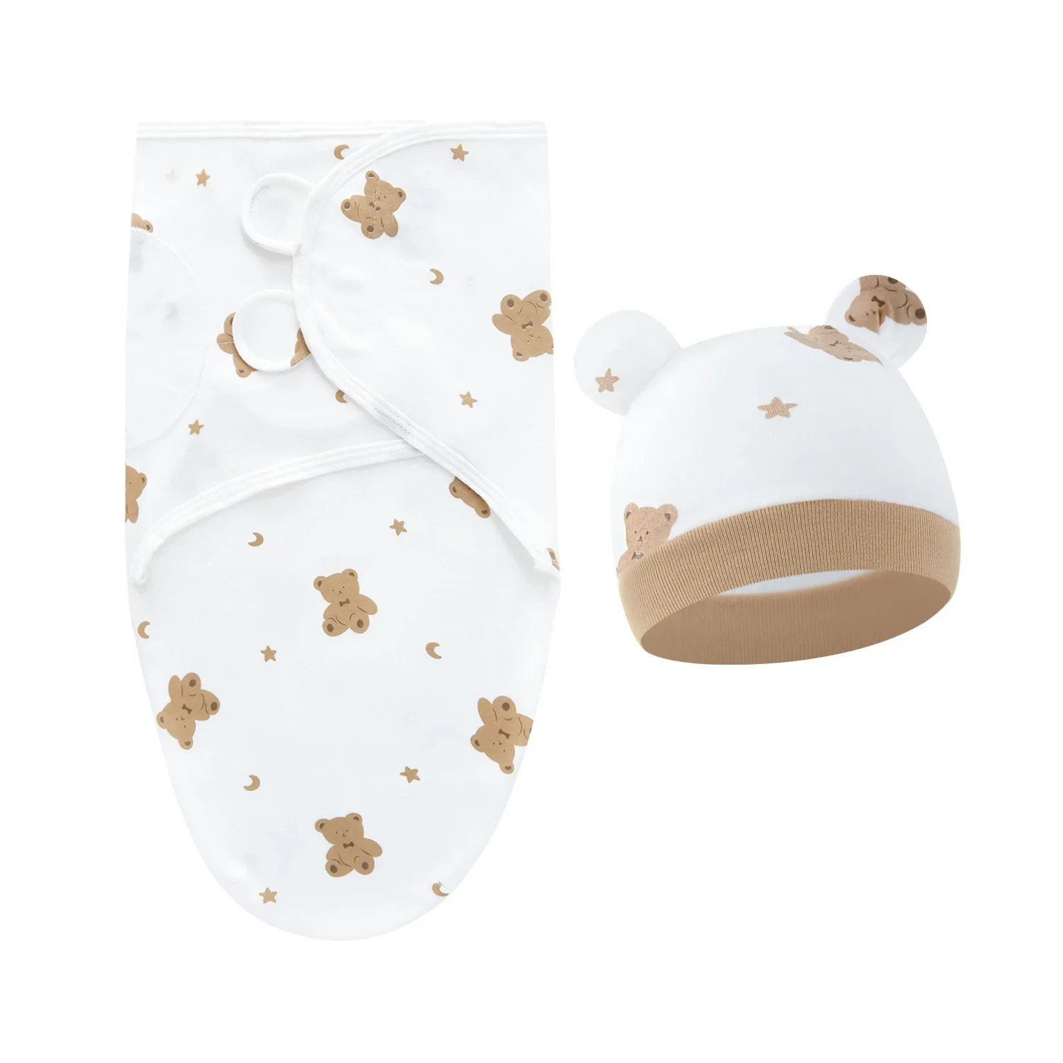 Soft Cotton Baby Swaddle Wrap for Newborns - Image 2