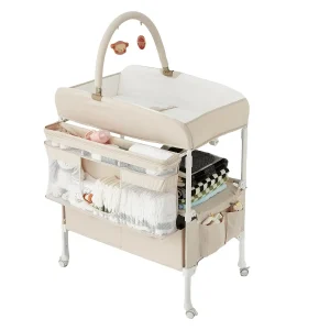 Portable Baby Changing Table with Wheels - Thumbnail Image 1
