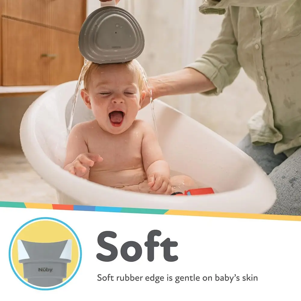 Baby Bath Bucket with Grip Handle - Image 2