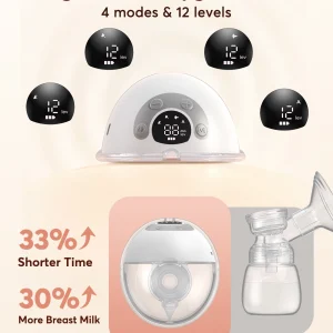 Hands-Free Wearable Electric Breast Pump - Thumbnail Image 2
