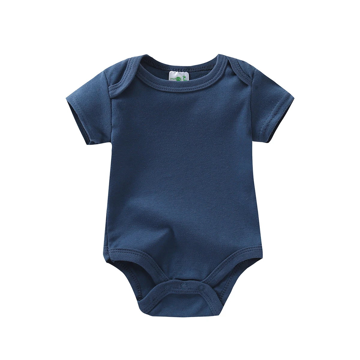 Baby Boy 5-Pack Cotton Short Sleeve Onesies - Image 4