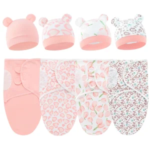 Soft Cotton Baby Swaddle Wrap for Newborns - Thumbnail Image 9