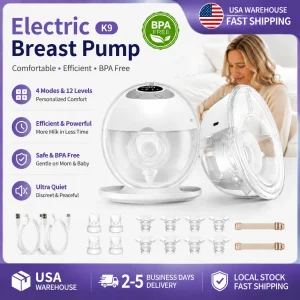 Hands-Free Wearable Electric Breast Pump
