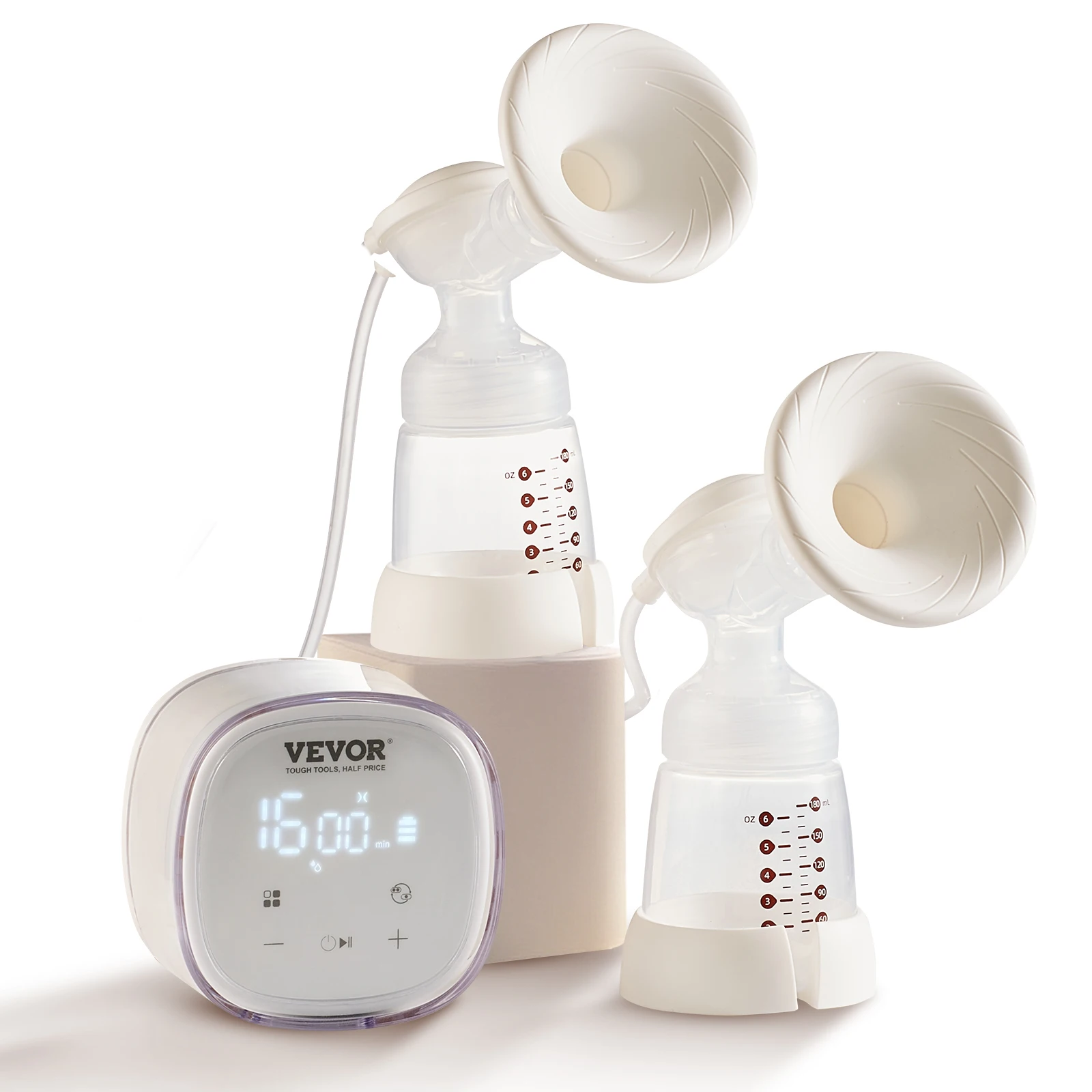 Portable Electric Breast Pump with LED Display - Image 1