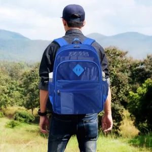 Mesh Backpack for School, Sports & Travel - Thumbnail Image 2