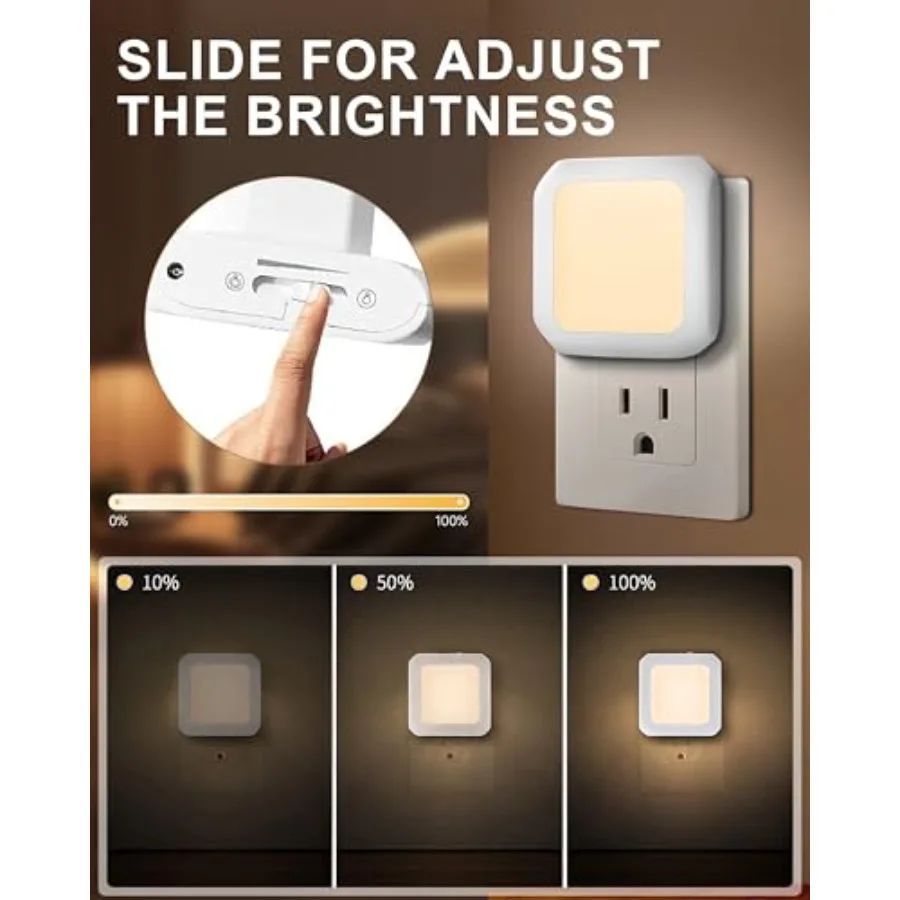 2-Pack Plug-In LED Night Lights - Image 2
