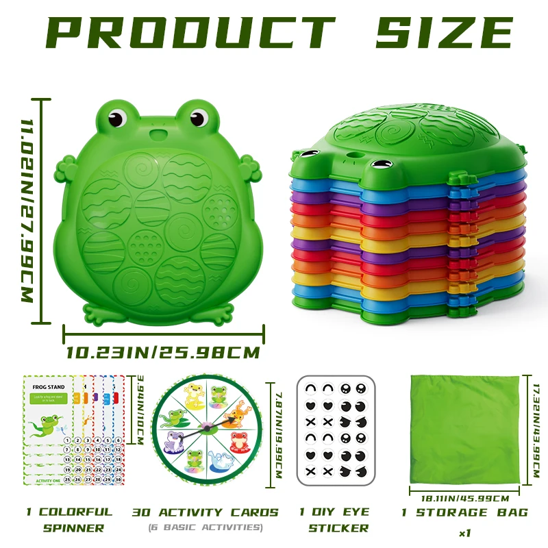 Kids Balance Stepping Stones 12-Piece Set - Image 5