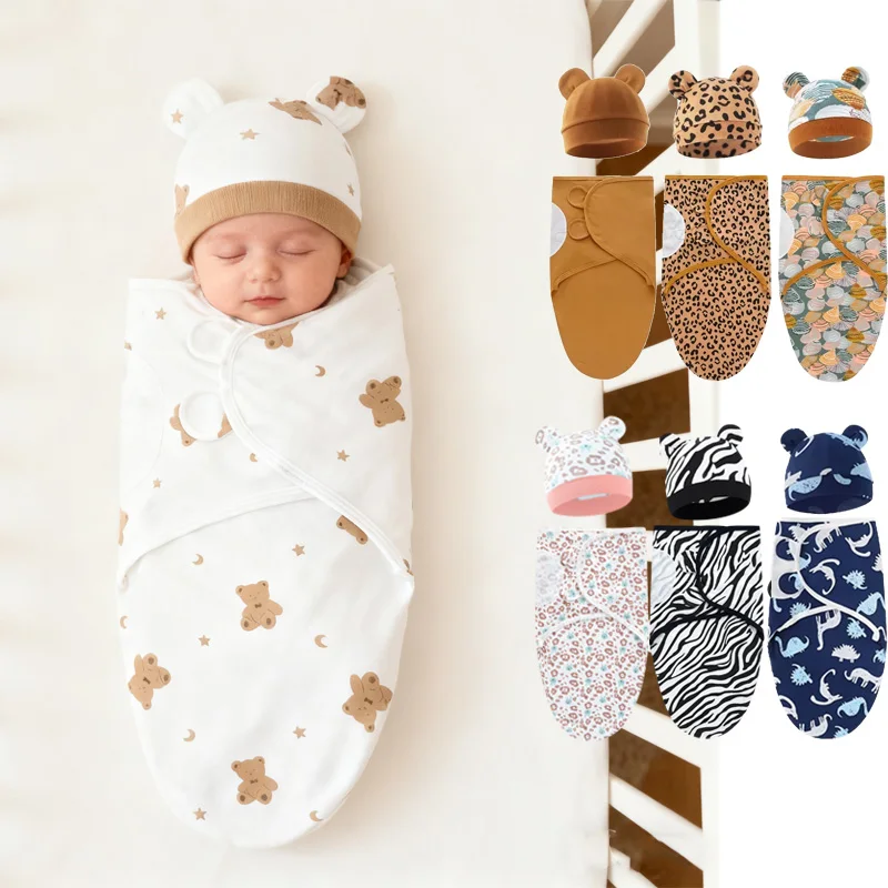 Soft Cotton Baby Swaddle Wrap for Newborns - Image 1