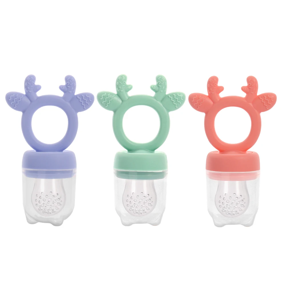 3-Pack Baby Fruit Feeder Pacifiers - Image 1